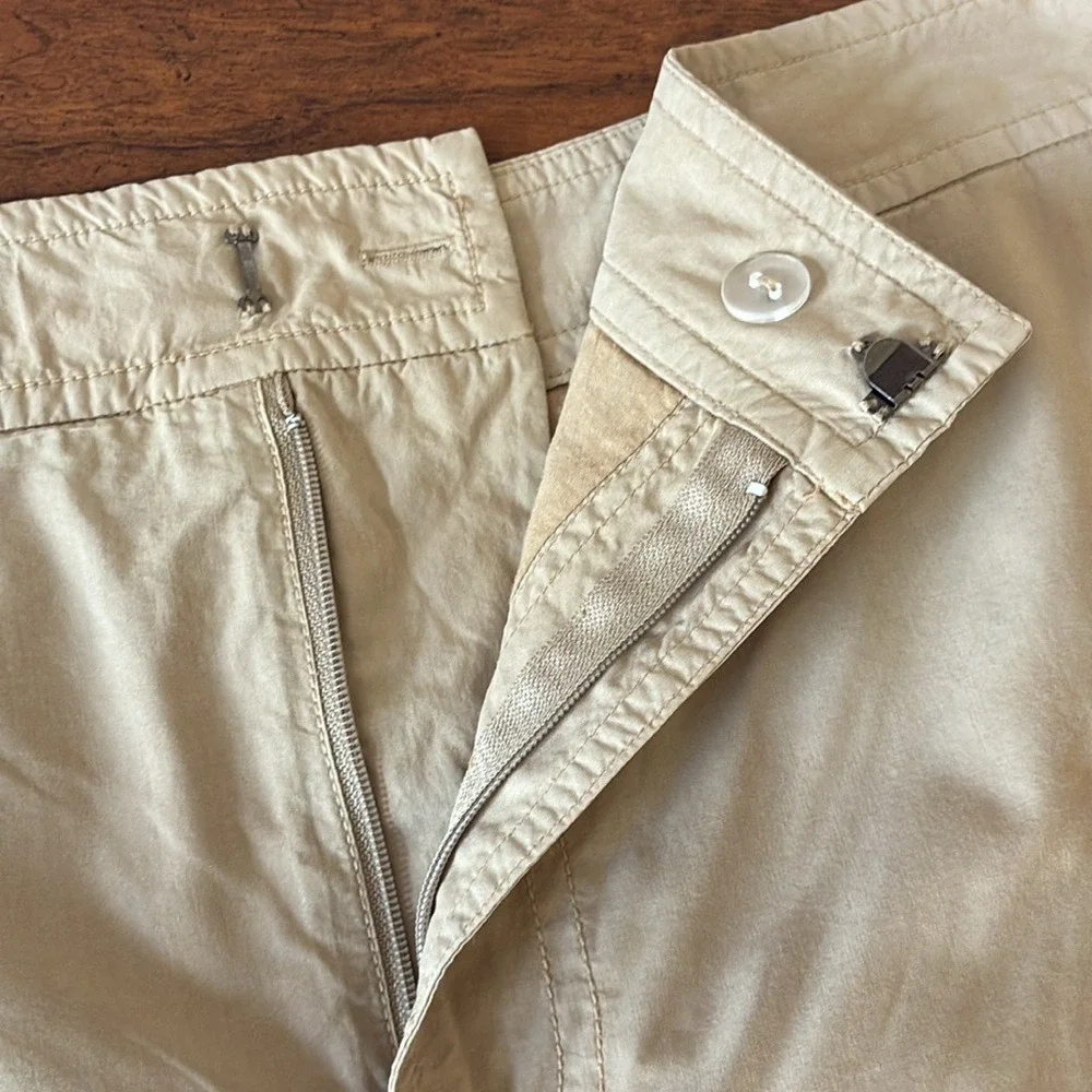 RAILS Women Size 8 Olive Jaycee Khaki Cargo Mini Skirt Academia Lightweight‎